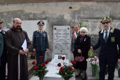 24 marzo 2025 deposizione lapide sulla Tomba della famiglia Giudice in Eboli