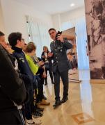 Sezione FOGGIA - 11 aprile 2025 .Visita degli studenti dell’ISC Grimaldi – Giovanni Paolo II di San Paolo di Ciivitate (FG) al Museo Storico della Legione Allievi.