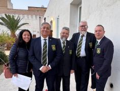 la Sezione A.N.F.I. di Bagheria, presente all'evento l'educazione alla Sicurezza stradale, - Ama la vita, guida con la testa”.