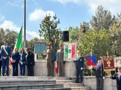 Caserta. Cerimonia 80° Anniversario della Liberazione.