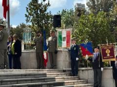 Caserta. Cerimonia 80° Anniversario della Liberazione.