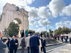 Caserta. Cerimonia 80° Anniversario della Liberazione.