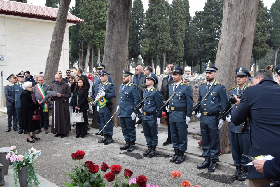 24 marzo 2025 deposizione lapide sulla Tomba della famiglia Giudice in Eboli