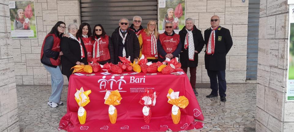 Raccolta fondi in collaborazione con AIL - associazione Italiana contro leucemia, linfomi e mieloma
