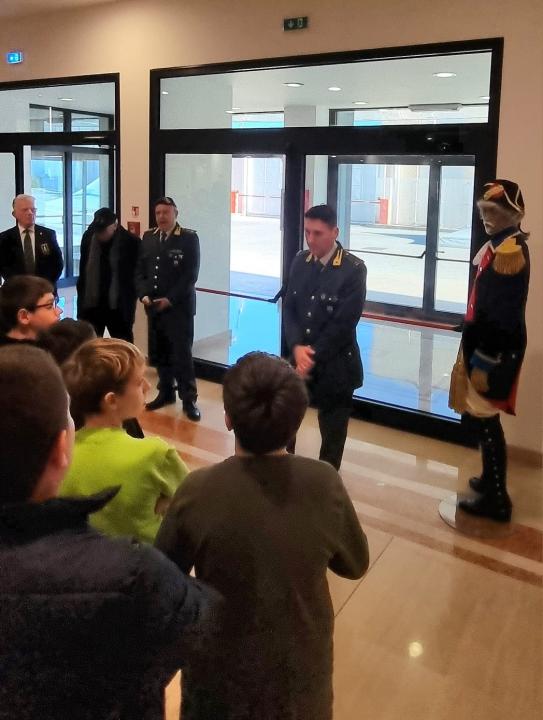 Sezione FOGGIA - 11 aprile 2025 .Visita degli studenti dell’ISC Grimaldi – Giovanni Paolo II di San Paolo di Ciivitate (FG) al Museo Storico della Legione Allievi.