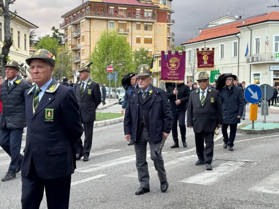 La Sezione di Avezzano alla Processione di Cristo morto