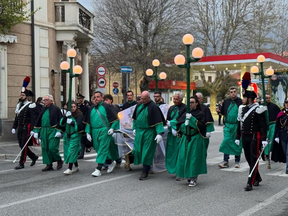 La Sezione di Avezzano alla Processione di Cristo morto