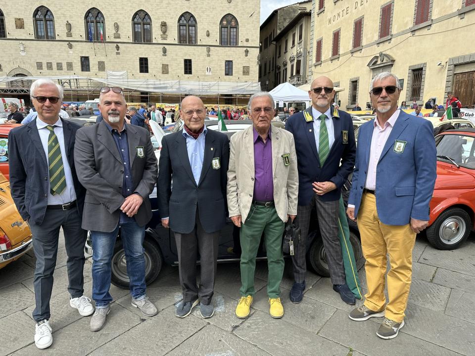 Pistoia. Ottava edizione del raduno Fiat 500 d’epoca e derivate.