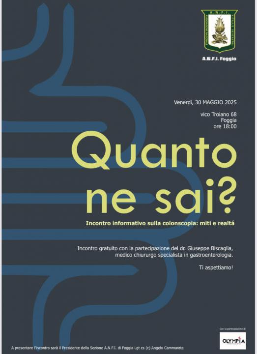 SEZIONE DI FOGGIA - progetto
