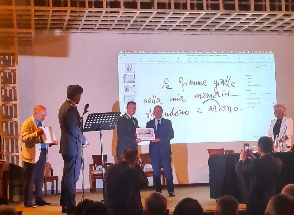 CONVEGNO AL VITTORIALE CON TEMA GABRIELE D'ANNUNZIO E LA GUARDIA DI FINANZA