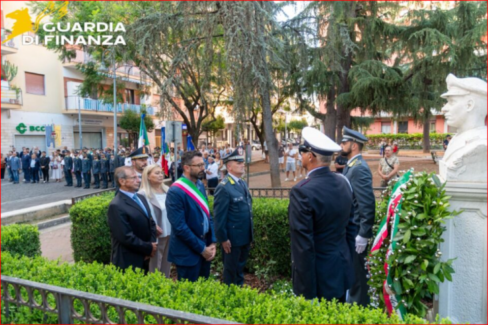 Commemorazione XXV anniversario del sacrificio del Finanziere mare Daniele Zoccola M.O.V.C.