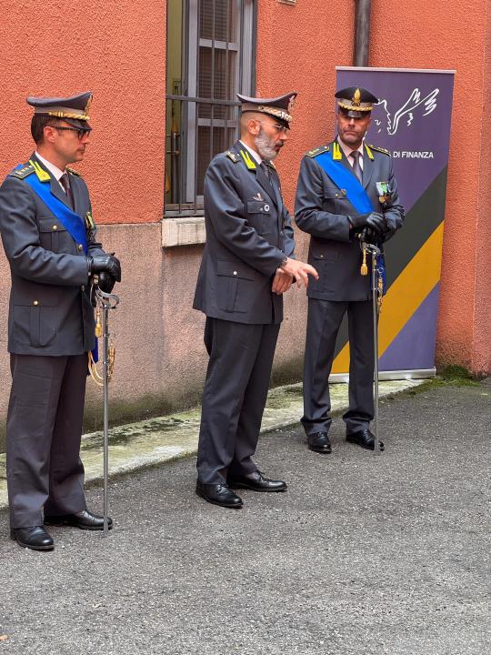 Ivrea 04 Agosto 2025 Cambio del Comandante Gruppo Guardia di Finanza