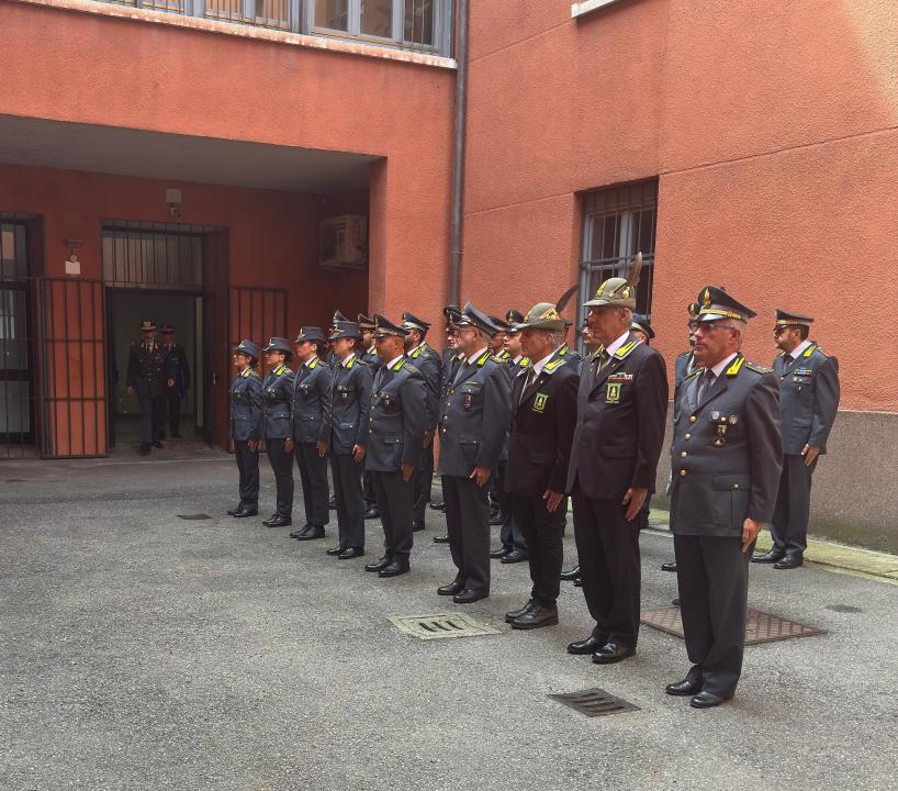Ivrea 04 Agosto 2025 Cambio del Comandante Gruppo Guardia di Finanza