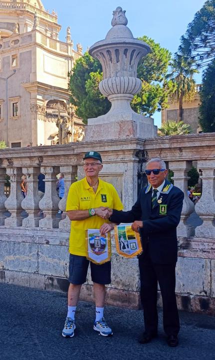 La Sezione A.N.F.I. di Catania incontra il Presidente ed i soci della Sezione di Cuneo in Tour nella Sicilia Orientale.