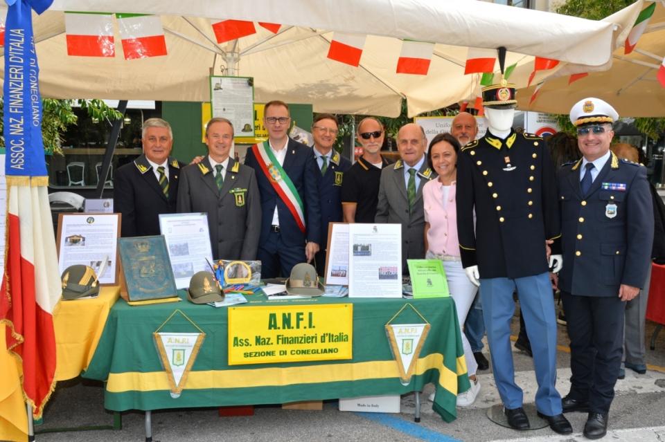 Partecipazione della Sezione A.N.F.I. di Conegliano alla 25^ edizione della festa delle Associazioni